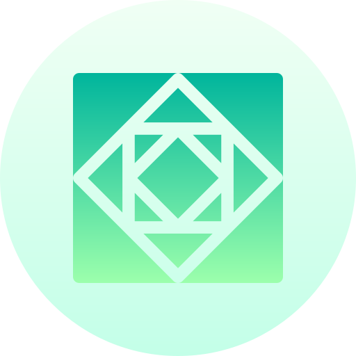 Tile Basic Gradient Circular icon