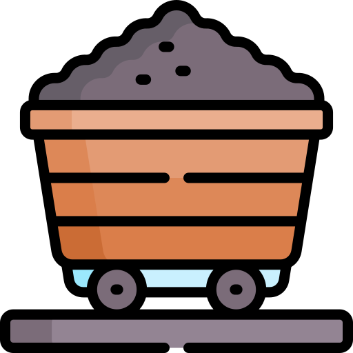 Mine cart Special Lineal color icon