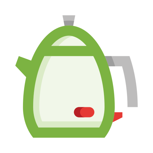 Electric kettle edt.im Lineal color icon