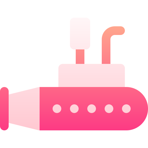 Submarine Basic Gradient Gradient icon