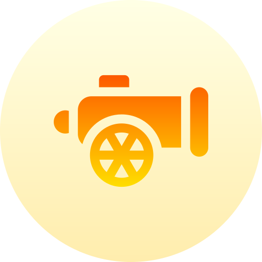 Cannon Basic Gradient Circular icon