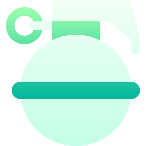 grenade Basic Gradient Gradient Icône