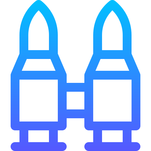 弾丸 Basic Gradient Lineal color icon