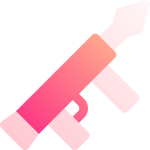 Bazooka Basic Gradient Gradient icon