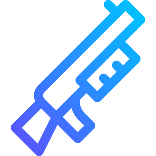 펌프 샷건 Basic Gradient Lineal color icon