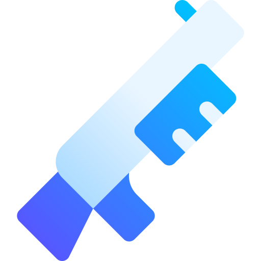 펌프 샷건 Basic Gradient Gradient icon