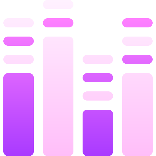 사운드 바 Basic Gradient Gradient icon