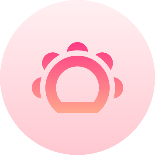 탬버린 Basic Gradient Circular icon