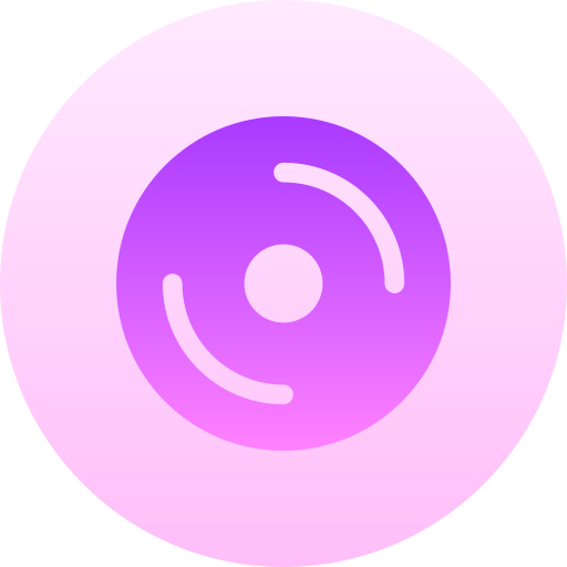 cd Basic Gradient Circular icon