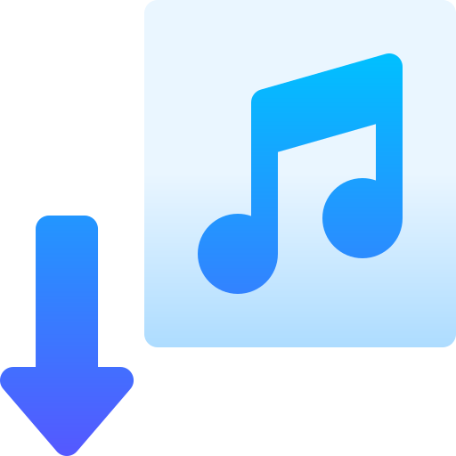 musik herunterladen Basic Gradient Gradient icon
