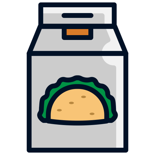 Food box Generic Outline Color icon