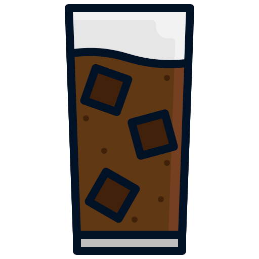 Cola Generic Outline Color icon