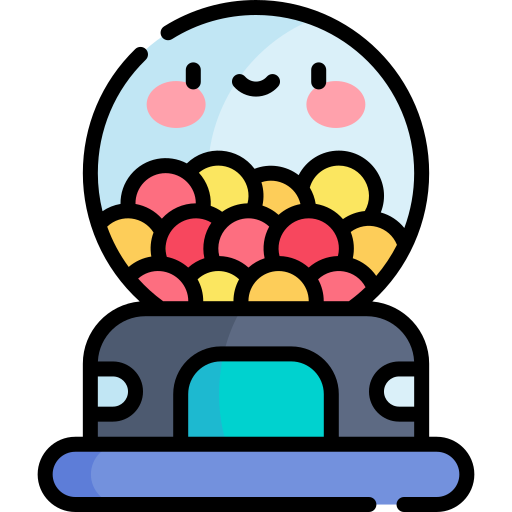 Candy machine Kawaii Lineal color icon