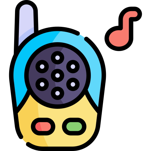 Baby monitor Kawaii Lineal color icon