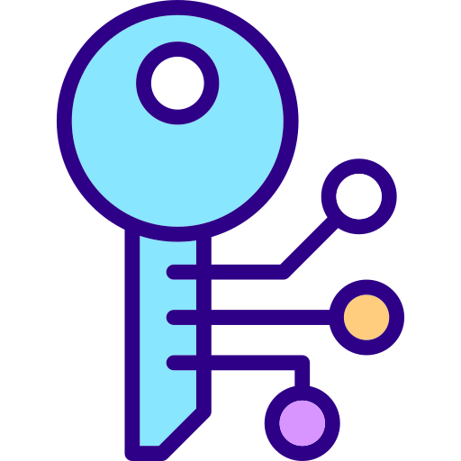 kryptographie Generic Outline Color icon