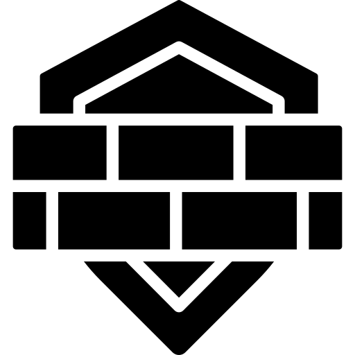 zapora ogniowa Generic Glyph ikona