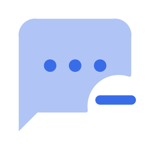 Message Generic Blue icon