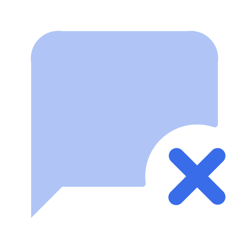 Message Generic Blue icon