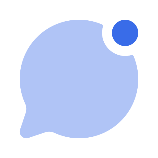 plaudern Generic Blue icon