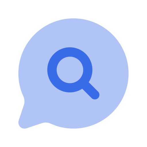 채팅 Generic Blue icon