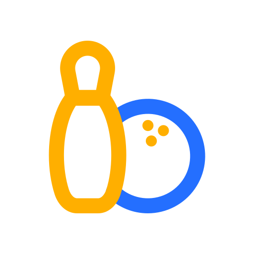 ボウリングのピン Generic Outline Color icon