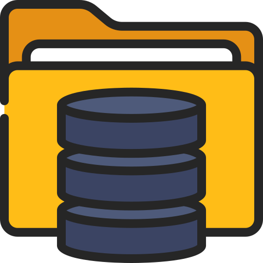Data storage Juicy Fish Soft-fill icon