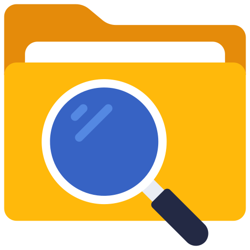 Search Juicy Fish Flat icon