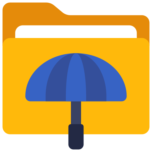 paraplu Juicy Fish Flat icoon