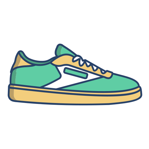 sneaker Generic Outline Color icon