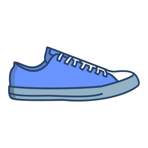 sneaker Generic Outline Color icoon