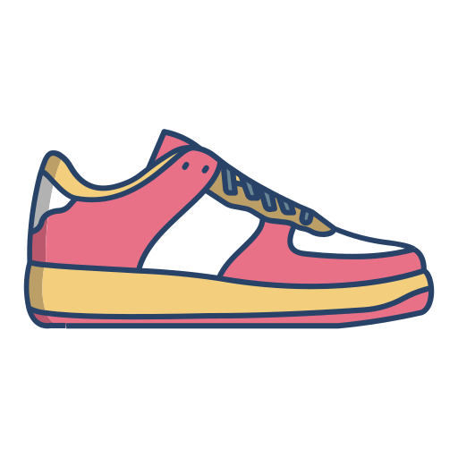 Sneaker Generic Outline Color icon