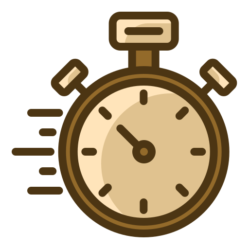 Stopwatch Generic Outline Color icon