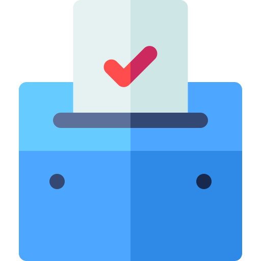 vote Basic Rounded Flat Icône