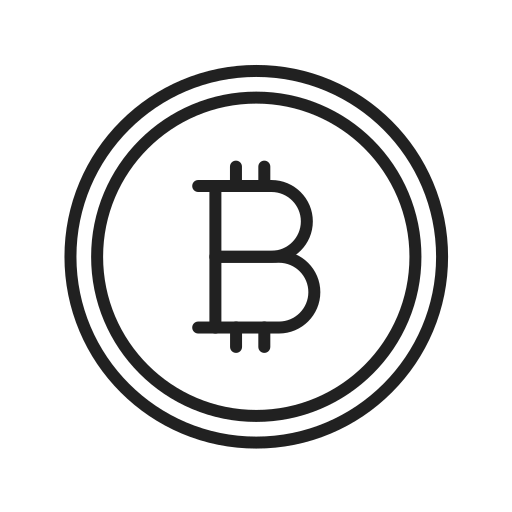 bitcoin Generic Detailed Outline icon