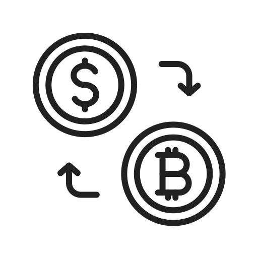 wymiana walut Generic Detailed Outline ikona
