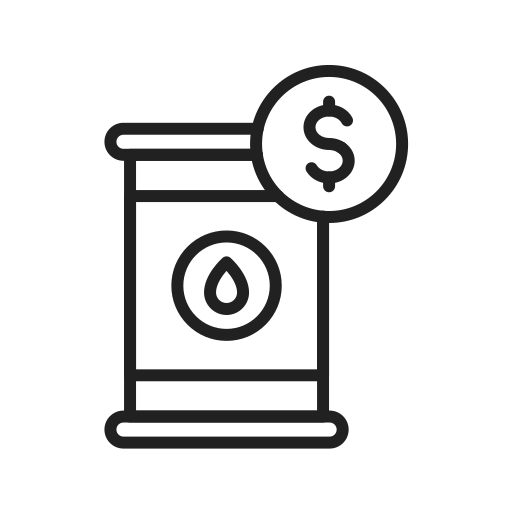 cena ropy Generic Detailed Outline ikona