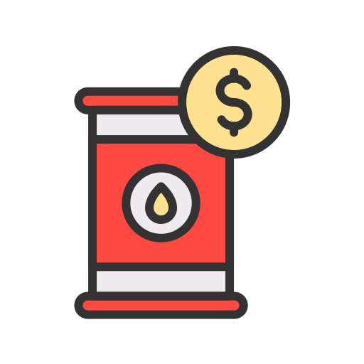 Ölpreis Generic Outline Color icon