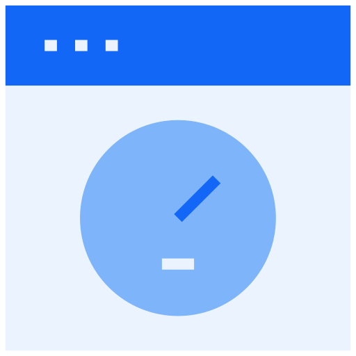 szybkość strony Generic Flat ikona