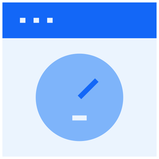 페이지 속도 Generic Flat icon