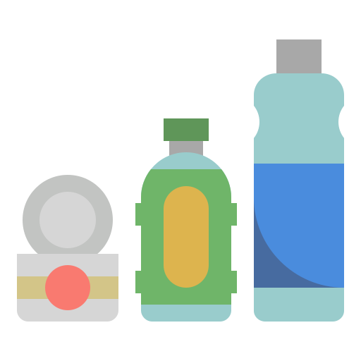 bottiglia riutilizzabile Generic Flat icona