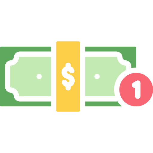 Символ доллара в черном овале Generic Flat иконка