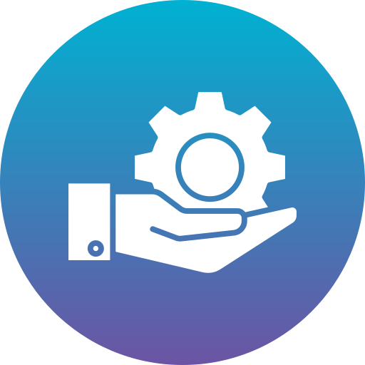 contentmanagement systeem Generic Flat Gradient icoon