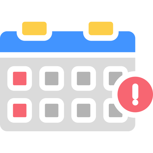 calendrier Generic Flat Icône