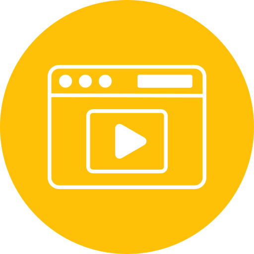 contenido de video Generic Flat icono
