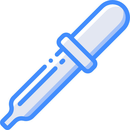 Dropper Basic Miscellany Blue icon