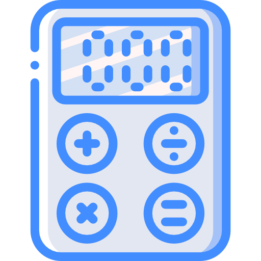calculadora Basic Miscellany Blue Ícone