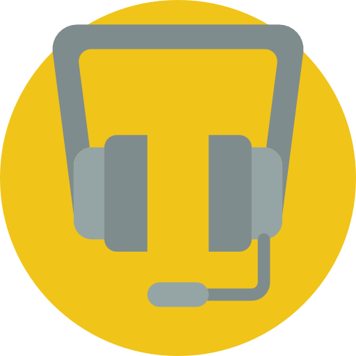 Headset Basic Miscellany Flat icon