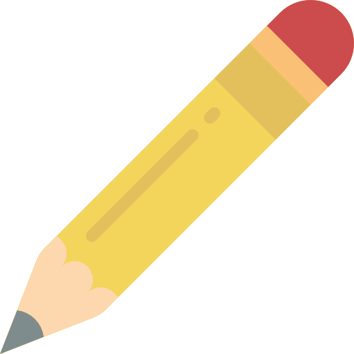 crayon Basic Miscellany Flat Icône