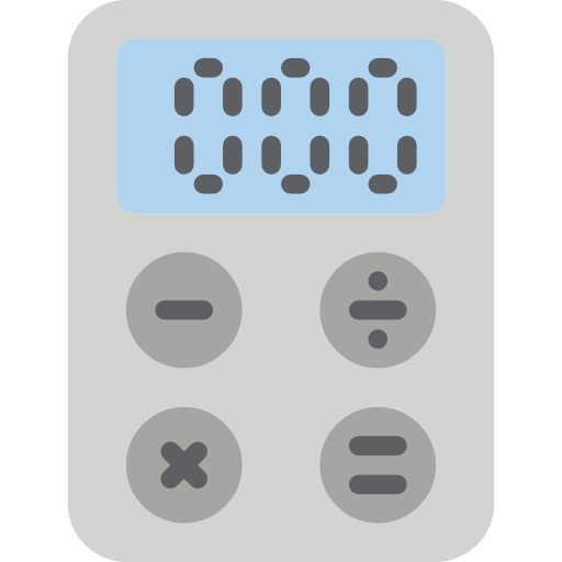 calcolatrice Basic Miscellany Flat icona