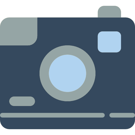 fotoapparat Basic Miscellany Flat icon